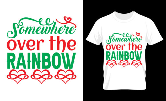 Graphic Design Asset: Rainbow T-Shirt Design 40