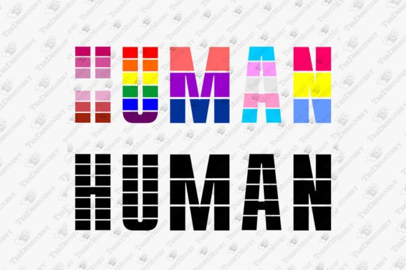 Human Rights LGBT Rainbow Flag Activism Graphics