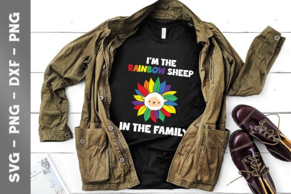 I m the Rainbow Sheep in the Family