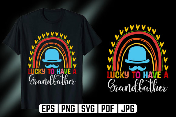 Review: Rainbow Lucky to Have SVG T-Shirt Design