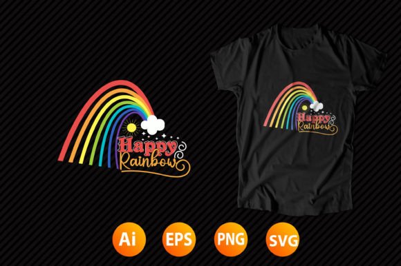 Review: Rainbow T-shirt Design 37