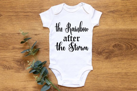 The Rainbow After the Storm – SVG Design